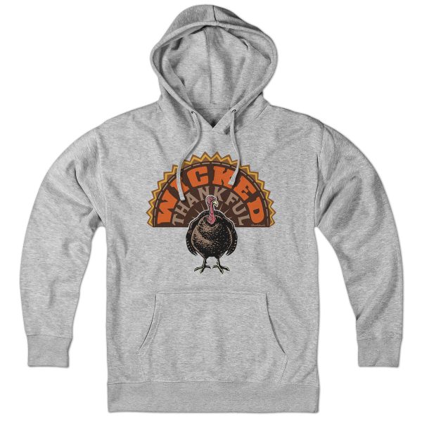 Wicked Thankful Turkey Tail Hoodie Online now