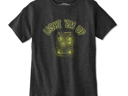 Light  Em Up - Fireflies Youth T-shirt Supply