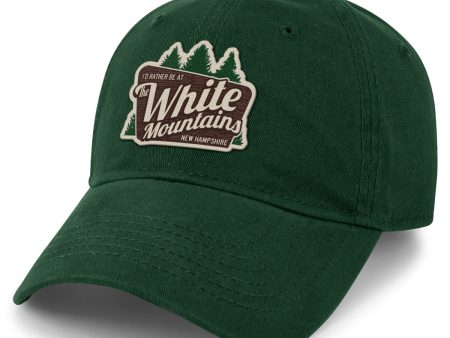 I d Rather Be At The White Mountains Dad Hat Online Sale