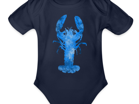 Blue Lobster Watercolor Infant One Piece Online Hot Sale