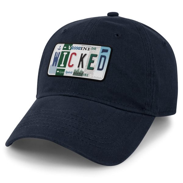 Wicked License Plate Dad Hat Online Hot Sale