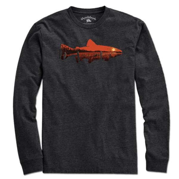 Sunset Trout T-Shirt Online Sale