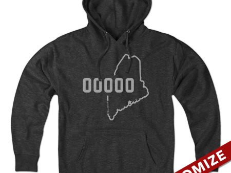 Custom Maine Zip Code Hoodie Online Sale