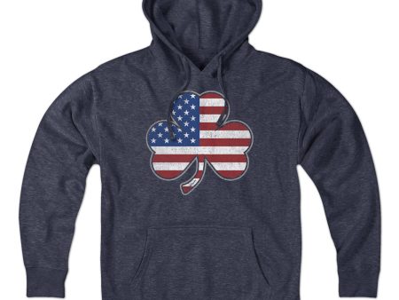 Shamrock Stars & Stripes Hoodie Online Hot Sale