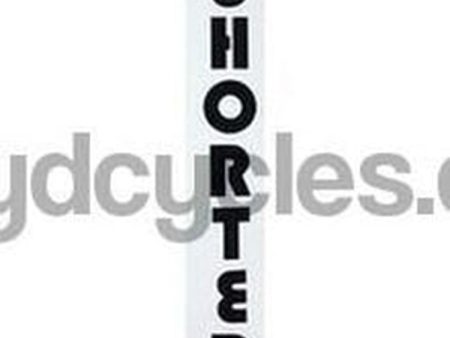 SHORTER (Alan Shorter) seat tube decal Online