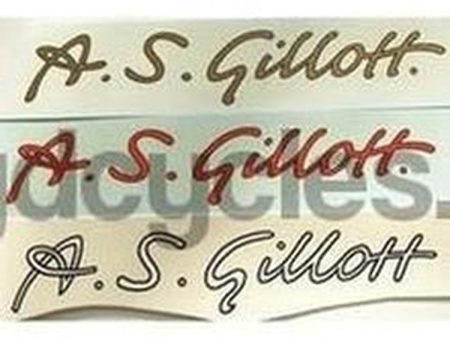 GILLOTT  A S GILLOTT  D T script. For Sale