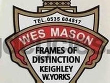 WES MASON head seat crest Cheap