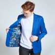 The Georgie Nautical Blue Suit Blazer Discount