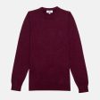 The Vasa Burgundy Crewneck Sweater Online