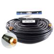 300-TSVG315B 100FT RG59 Cable Black F to F on Sale