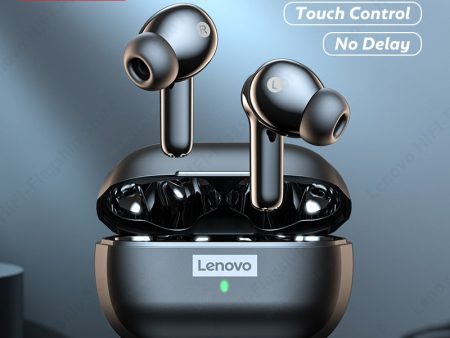 Original Lenovo LP1S TWS Earphone Wireless Bluetooth 5.0 Headphones Waterproof Sport Headsets Noise Reduction Earbuds with Mic on Sale