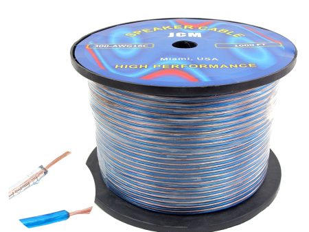 300-AWG16 C 1KFT 16GA 2C Clear Spek.Cable Discount