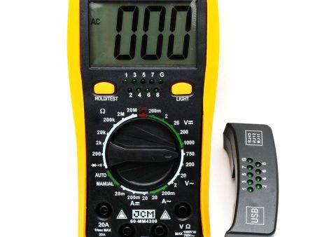 60-MM4300 Digital cable multimeter w c on Sale