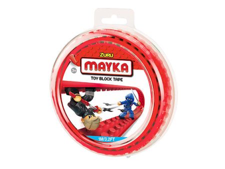 Mayka Toy Block Tape Red on Sale