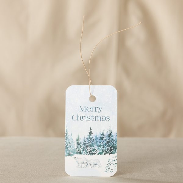 Polar Night Gift Tag - 10 Pack Supply