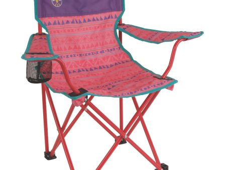 Coleman Kids Quad Chair - Pink [2000033704] For Discount