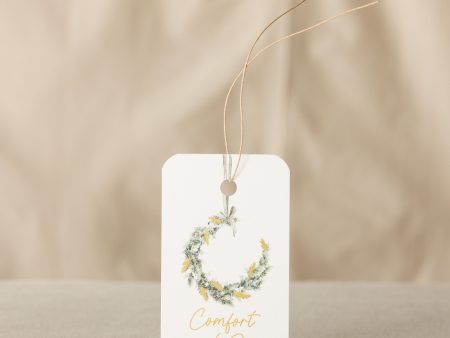 Balsam Wreath Gift Tag - 10 Pack Online now