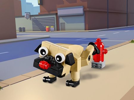 LEGO Cute Pug Turkey Koala Creator 3 in 1 Fashion