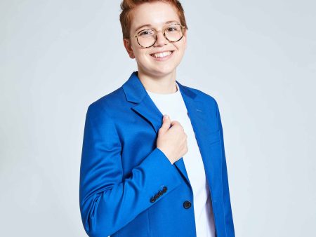 The Georgie Nautical Blue Suit Blazer Discount