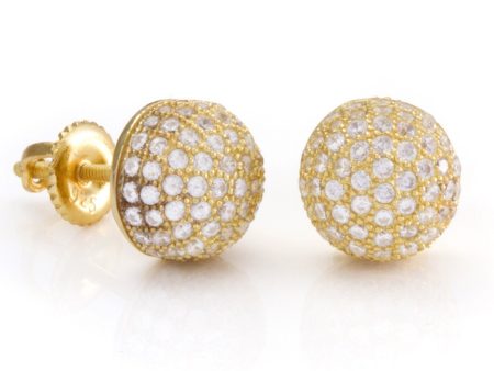 Dome Stud Earrings Cheap