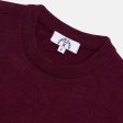 The Vasa Burgundy Crewneck Sweater Online