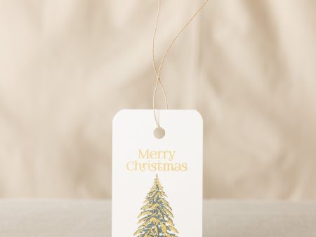 Vintage Christmas Gift Tag - 10 Pack Online now