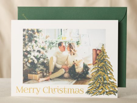 Vintage Christmas Photo Card Online