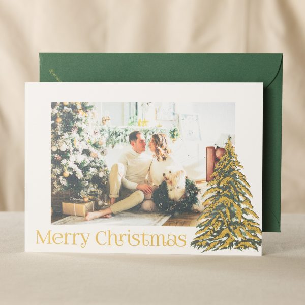 Vintage Christmas Photo Card Online