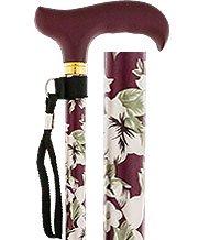 Scratch & Dent Burgundy Beauty Standard Adjustable Cane V1670 Online