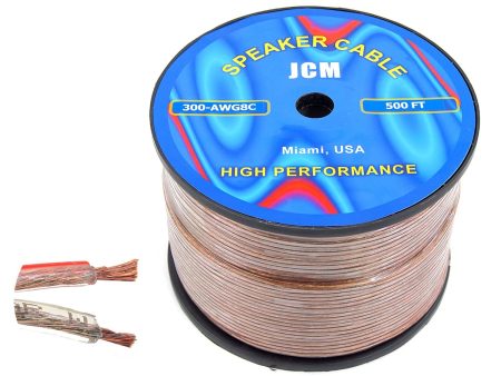 300-AWG8 C 500FT 8GA 2C Clear Spek Cable Online Hot Sale