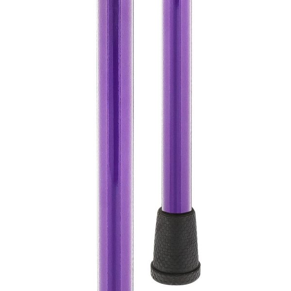 Scratch & Dent Vibrant Metallic Purple Derby Carbon Fiber Walking Cane V1868 Online now