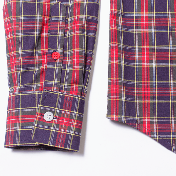 Red and Navy Plaid Shirt Supply