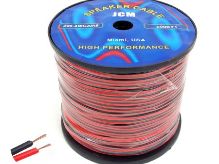 300-AWG20 RB 1KFT 20GA 2C R B Spek Cable Fashion