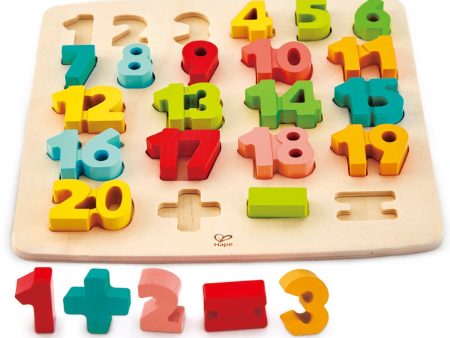 Hape Chunky Number Math Puzzle For Cheap