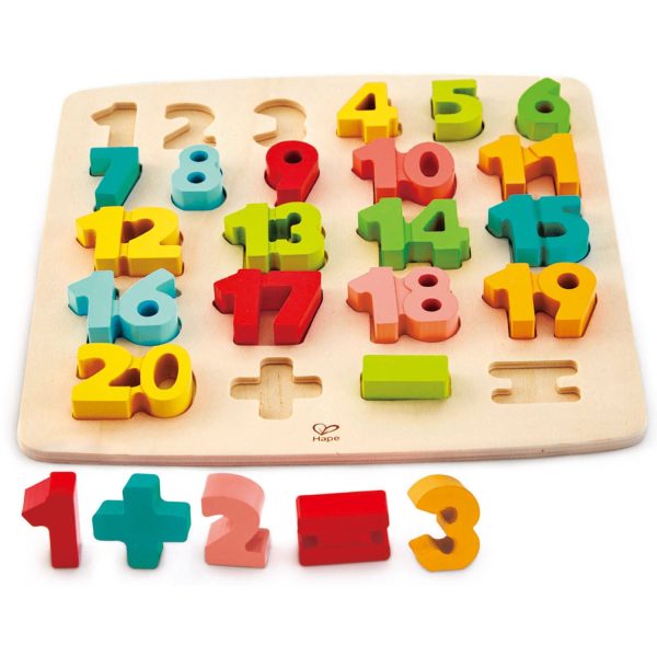 Hape Chunky Number Math Puzzle For Cheap