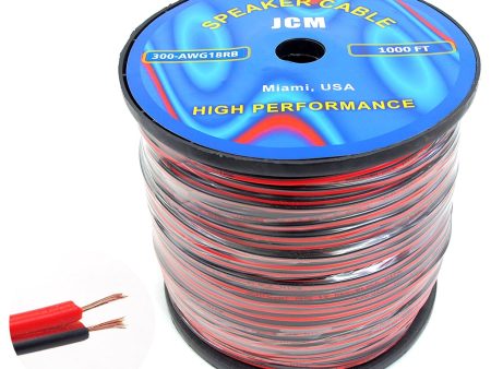 300-AWG18 RB 1KFT 18GA 2C R B Spek Cable Discount