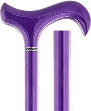 Scratch & Dent Vibrant Metallic Purple Derby Carbon Fiber Walking Cane V1868 Online now