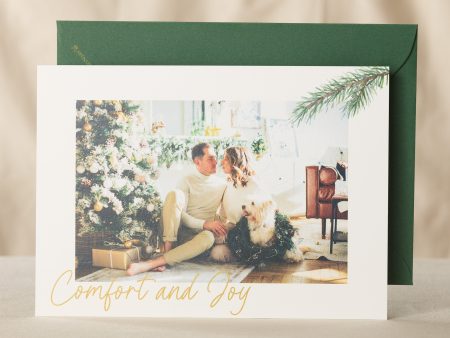 Balsam Wreath Photo Card Online Sale