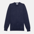 The Vasa Navy Crewneck Sweater Supply