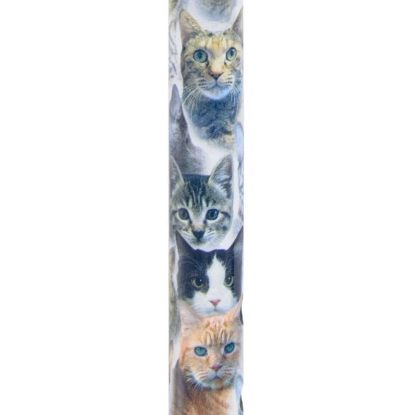 Scratch & Dent Cats Designer Folding Adjustable Derby Walking Cane V1751 For Cheap