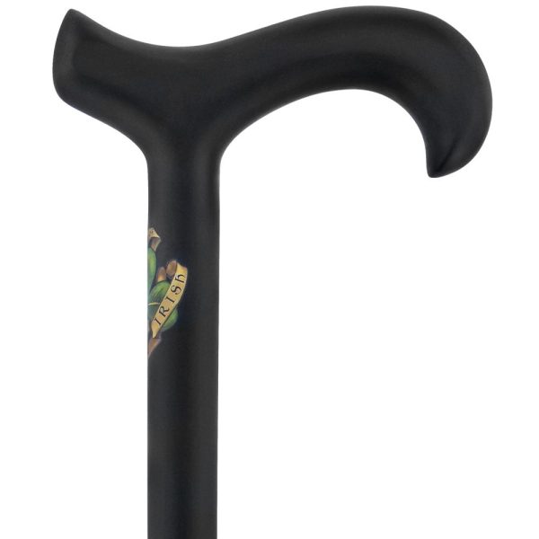 Scratch & Dent Luck of the Irish - Folding Carbon Fiber Derby Walking Cane - 2 Piece V1862 Online Sale