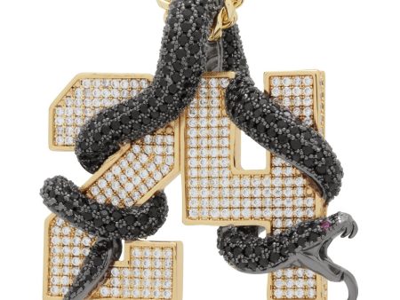 Black Mamba Number 24 Necklace Sale