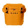 LAKA Coolers 30 Qt Cooler w Telescoping Handle  Wheels - Orange [1086] Sale