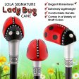 Scratch & Dent Lady Bug Lola Signature Carbon Fiber Walking Cane - 1 Black Shaft V1847 Online Sale