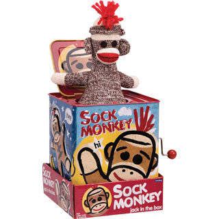 Sock Monkey Jack In The Box Online Hot Sale