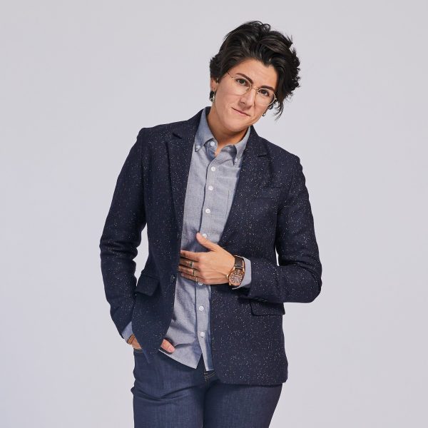 Navy Stardust Blazer For Discount