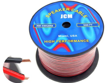 300-AWG8 RB 500FT 8GA 2C R B Spek Cable Online now