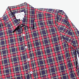 Red and Navy Plaid Shirt Supply